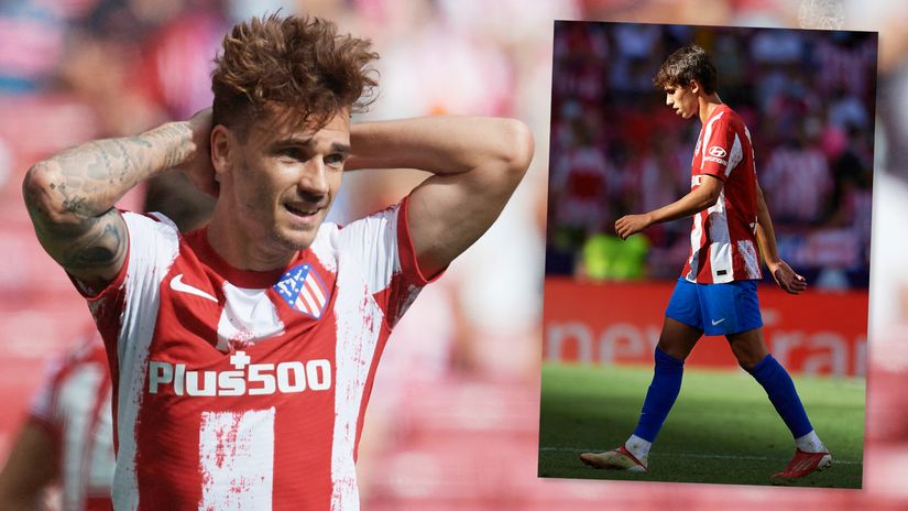 Misfiring forwards: Griezmann and Felix (©AFP)