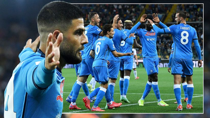 Insigne captains his team to an impressive win (©Gallo Images)