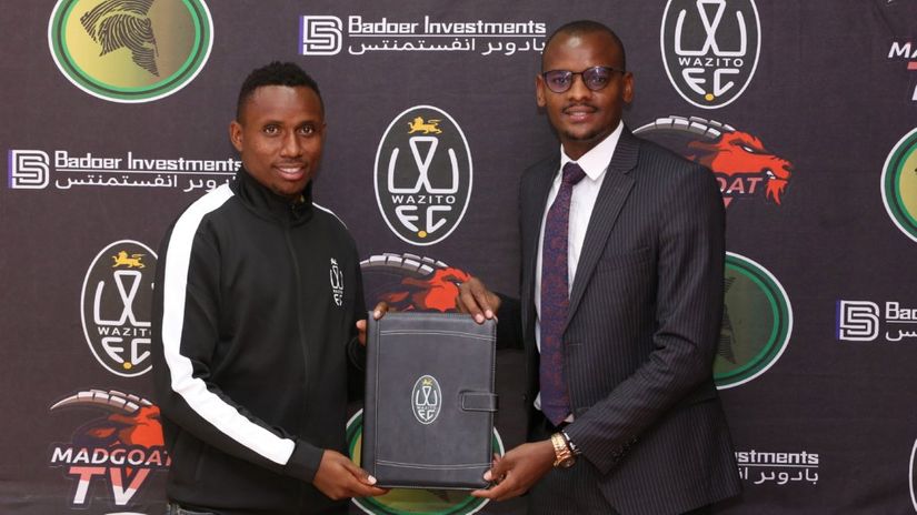 Eric Gichimu and Dennis Gicheru © Wazito