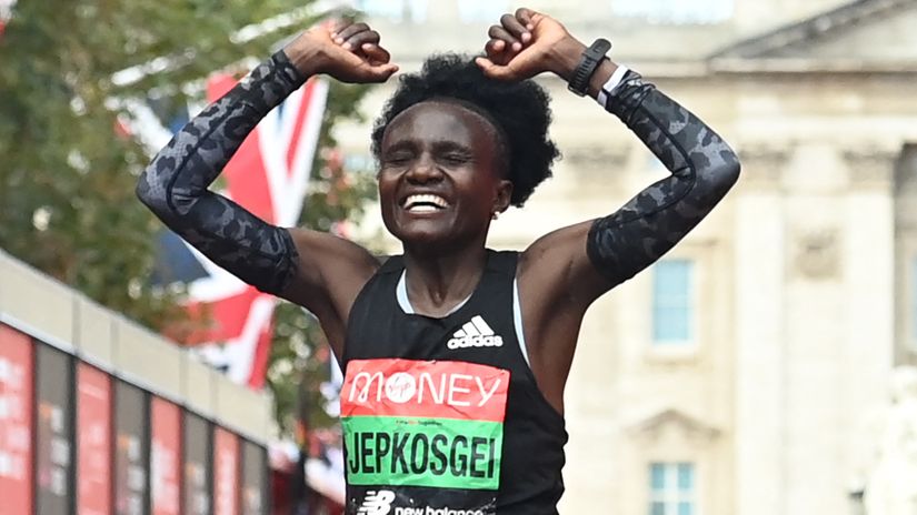 Joyciline Jepkosgei © AFP