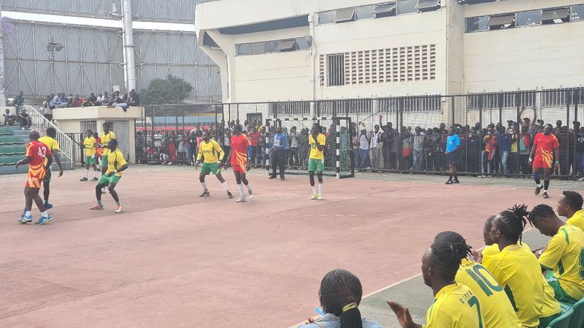 Strathmore University in action against NCPB 