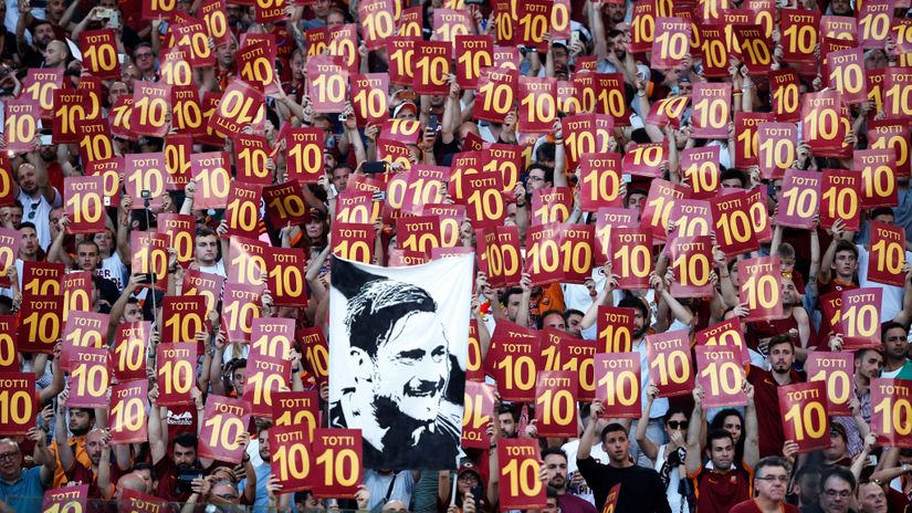 AS Roma fans ©Gallo Images