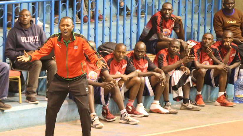 Ulinzi Warriors coach William Balozi © Mozzart Sport