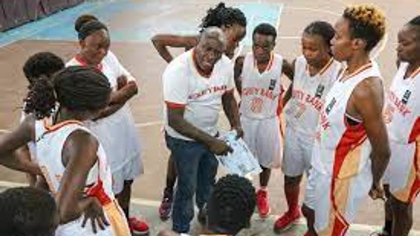 David Maina gives insturctions to his team in a past match © courtesy