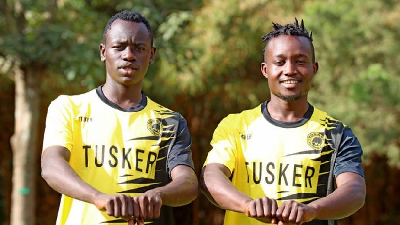 Lawrence Luvanda and Stewart Omondi © Tusker