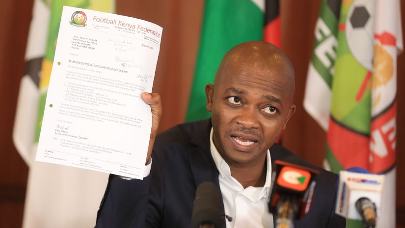 Nick Mwendwa © Mozzart Sport