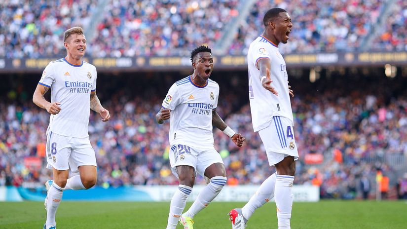 Alaba scores his first goal for Real Madrid (©Gallo Images)