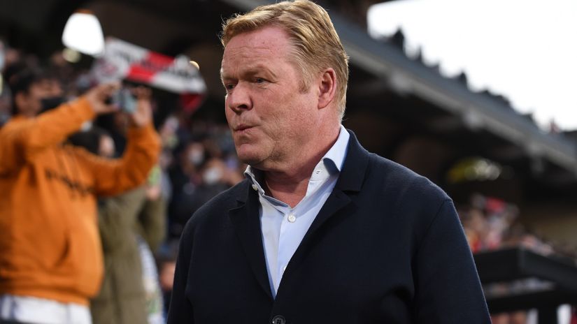 Ronald Koeman in his last mission as Barcelona coach (©Denis Doyle/Getty Images)