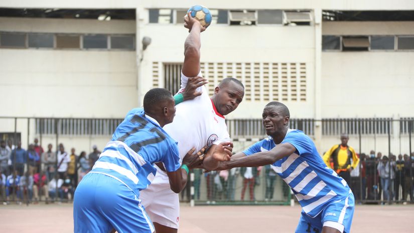 GSU (In blue) in action against Ulinzi