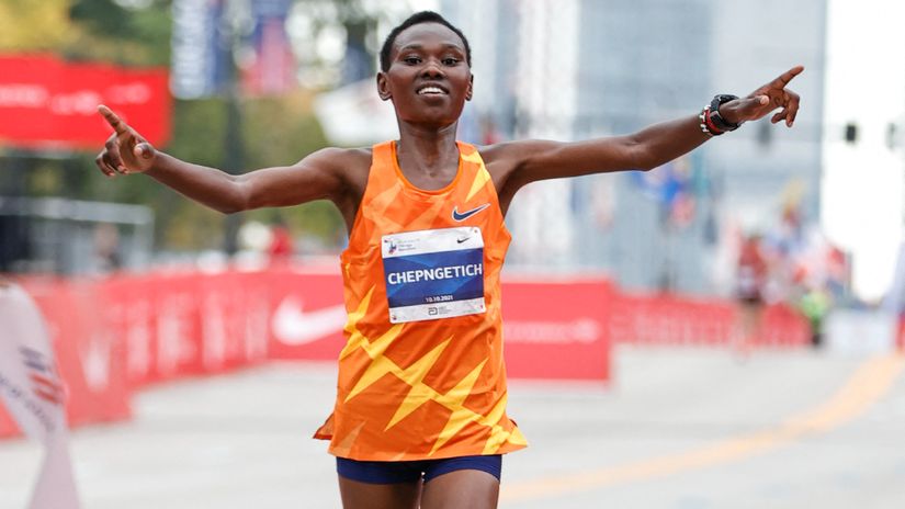Ruth Chepngetich © AFP