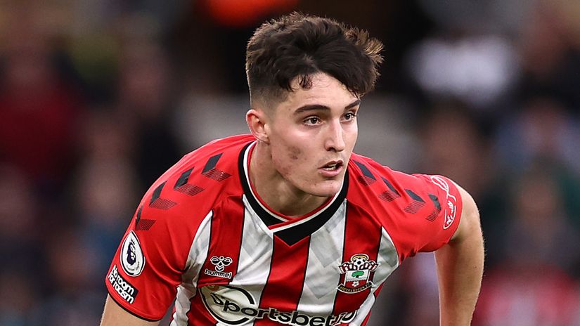 Tino Livramento in action for Southampton (©Gallo Images)