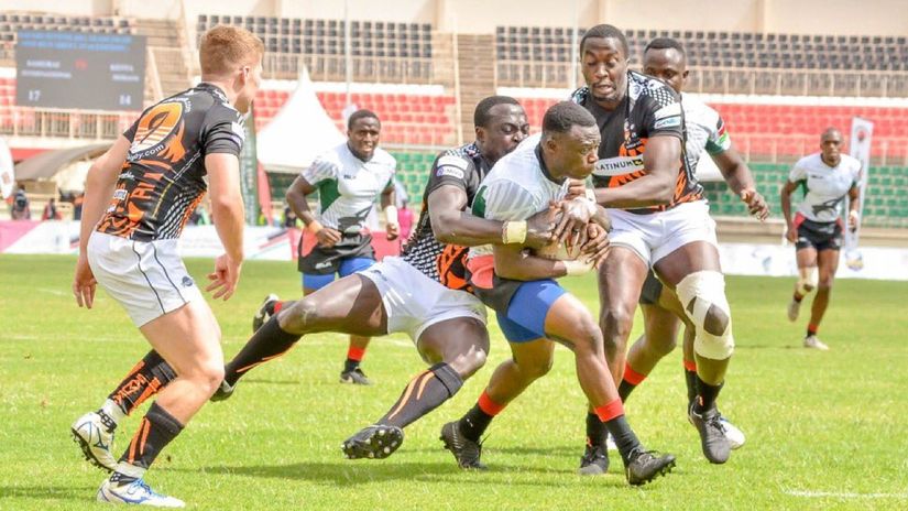 Morans in action against Samurai 