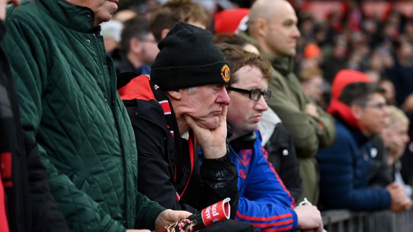 Disappointed Man United fans (©Gallo Images)