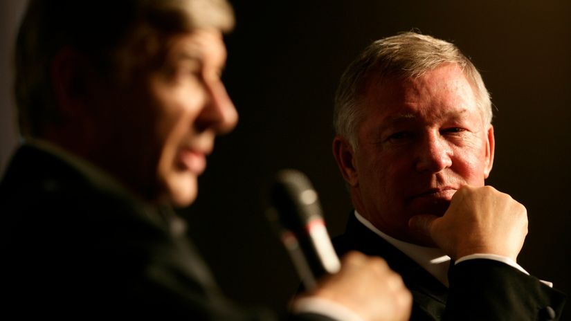 Ferguson and Wenger back in 2008 (© Action Images / John Marsh Livepic)