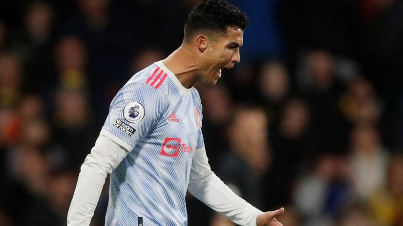 CR7 is angry too often (©Reuters/Matthew Childs)