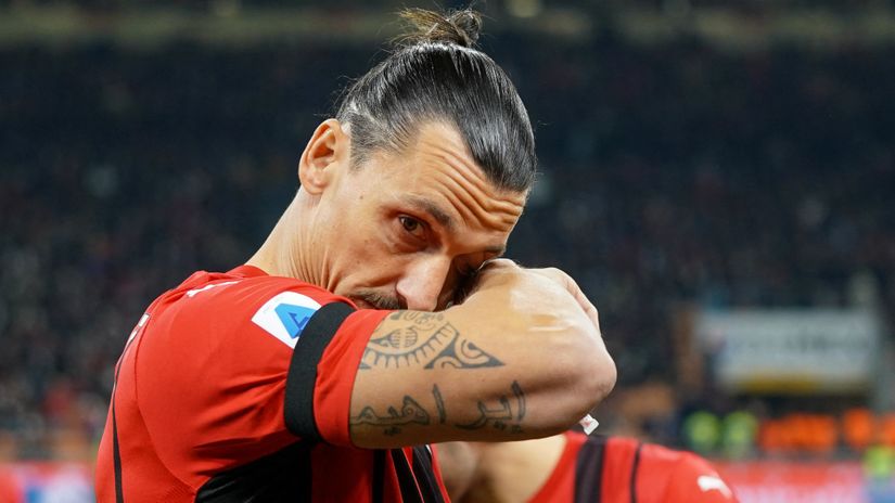 Zlatan Ibrahimovic is still going strong despite the pain (©AFP)
