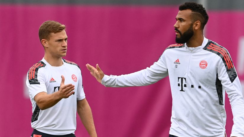 Joshua Kimmich and Eric Maxim Choupo-Moting (©AFP)