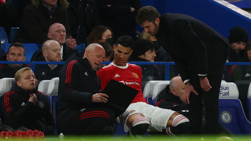 Ronaldo coming in from the bench (©Gallo Images)