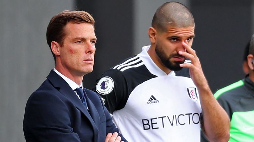 Scott Parker and Aleksandar Mitrovic (©AFP)