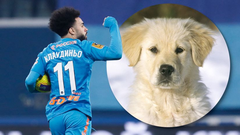 Claudinho scored twice to save Zenit (©AFP)