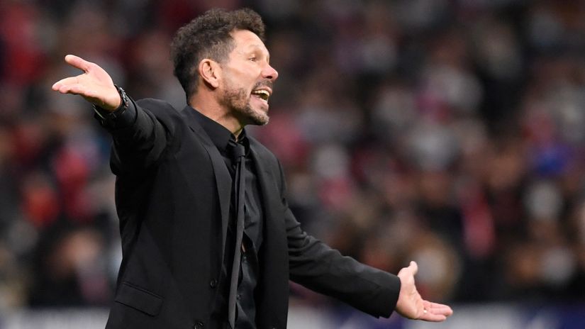 Tough loss to take for Diego Simeone (©AFP)
