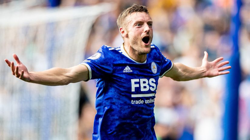 Jamie Vardy makes another move in America (©AFP)