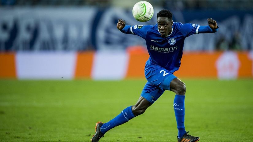 Joseph Okumu in action. Courtesy