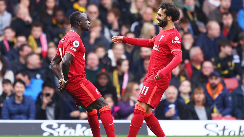 Sadio Mane & Mohamed Salah (©Gallo Images)