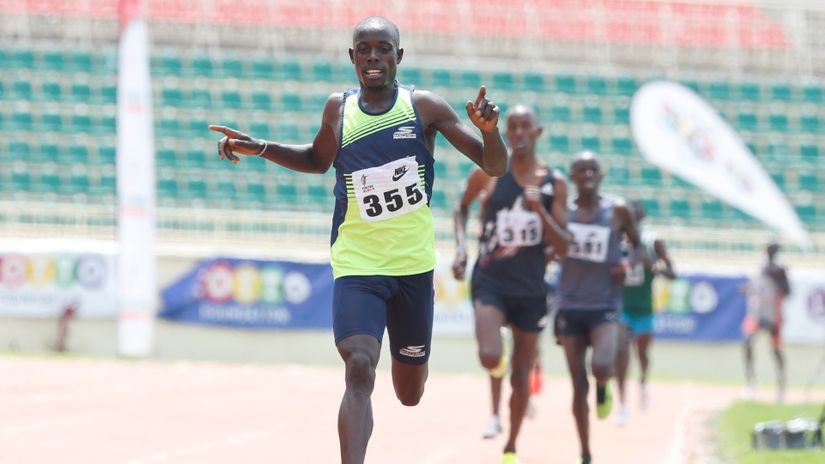Edward Cheserek competes at the Kenyan Olympics pre-trials © Mozzart Sport