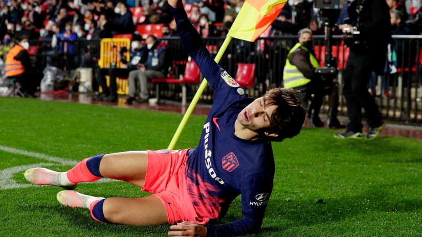 Down and out: Joao Felix (Gallo Images)