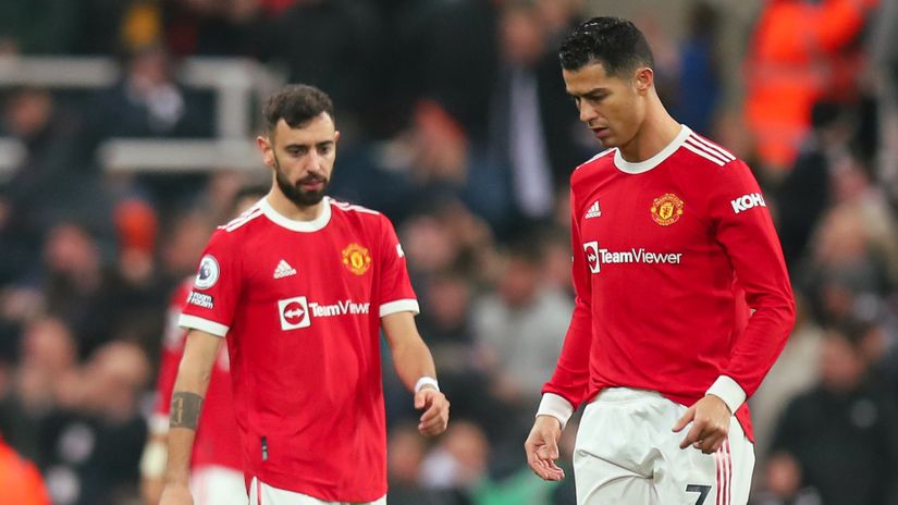 Fernandes & Ronaldo (©Gallo Images)