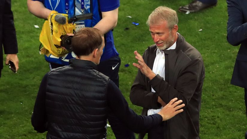 Tuchel & Abramovich (©Gallo Images)