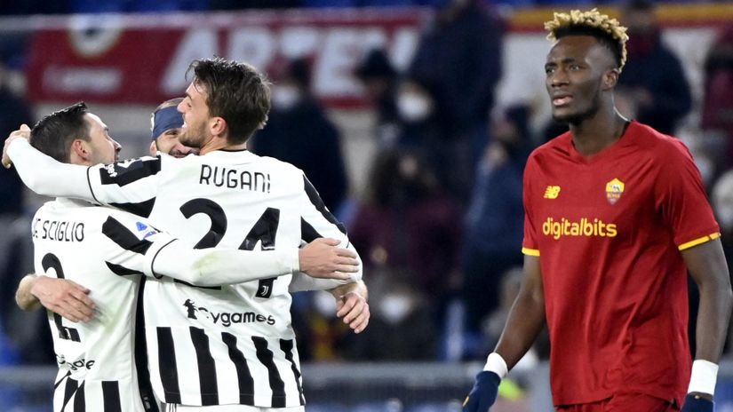 Juve joy, Roma's disbelief (AFP)