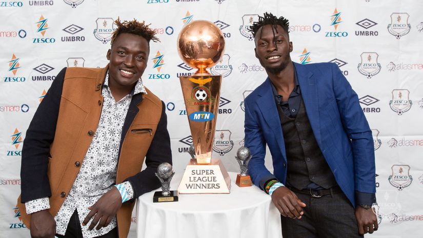 Ian Otieno, Jesse Were © Zesco United