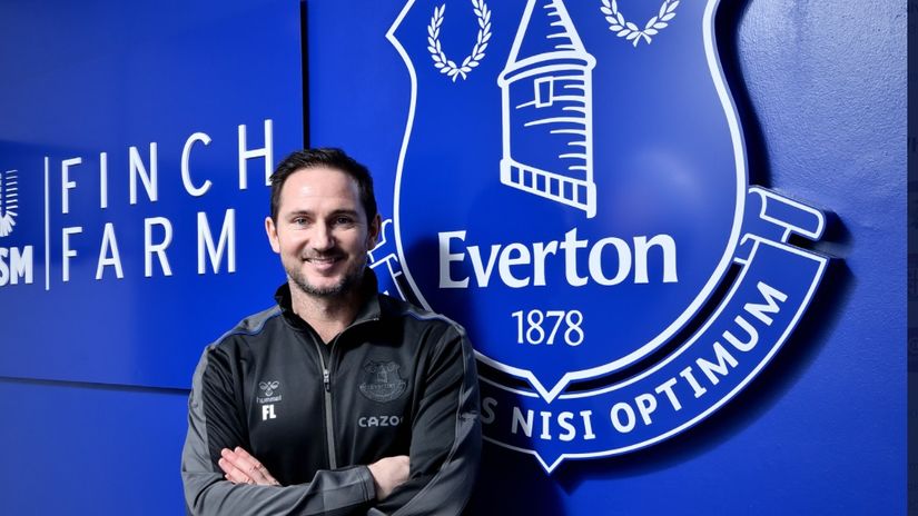 Frank Lampard is the new Everton manager (©Everton Twitter)