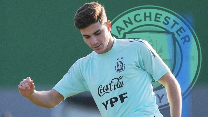 Argentinean gem Julian Alvarez (©AFP)