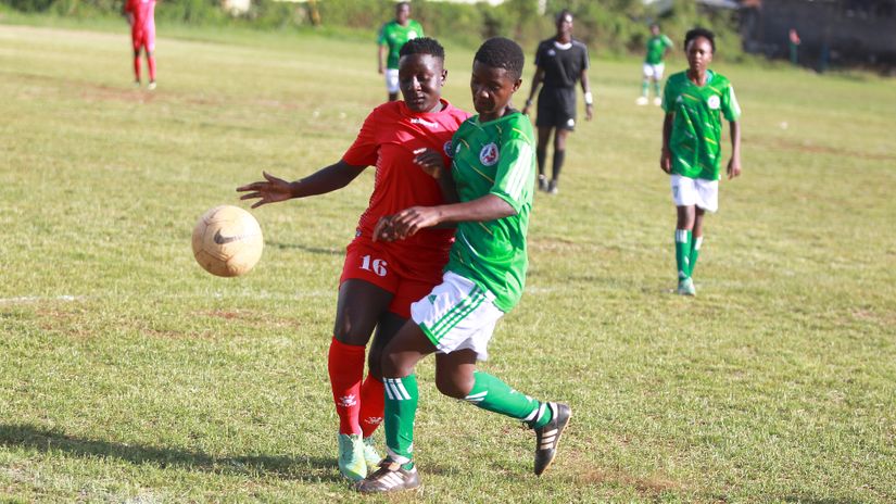 Kangemi Ladies in action against Ulinzi Starlets © Mozzart Sport 