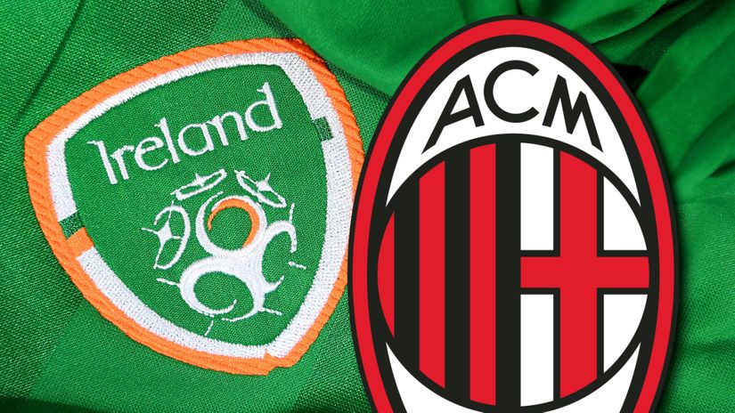 A young Irishman joins Milan (©AFP)