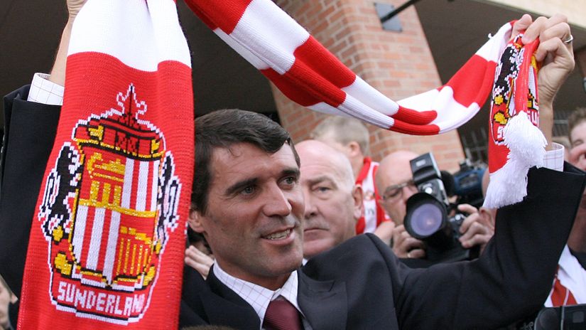 Roy Keane becomes Sunderland boss for the first time in August 2006 (©AFP)