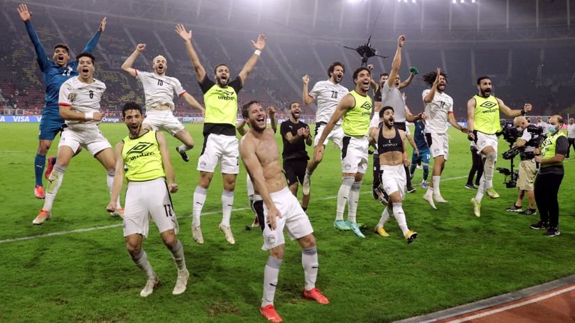 Egyptians celebrating (©Gallo Images)