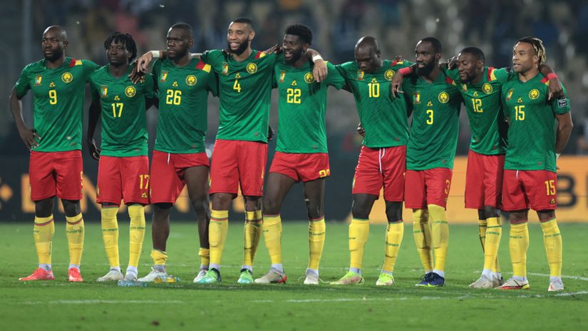 The hosts secure the AFCON 2021 third place (©AFP)