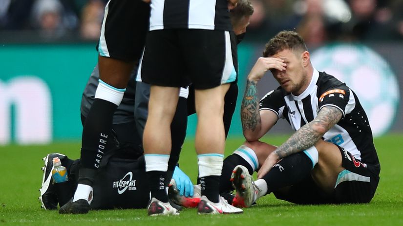 Kieran Trippier - injured and disappointed (©Gallo Images)