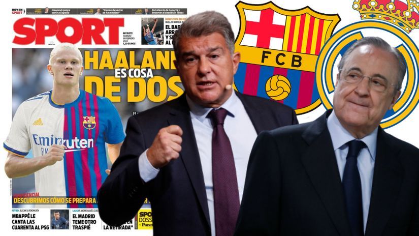 Haaland, Laporta & Perez