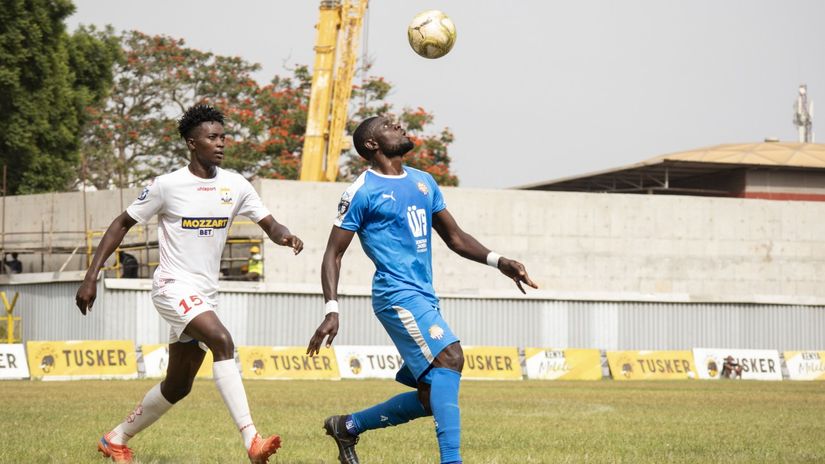 Salim Abdalla in action in a past match © Nairobi City Stars