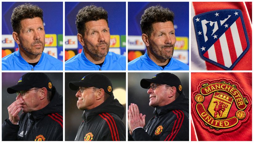 Diego Simeone and Ralf Rangnick (©Gallo images)