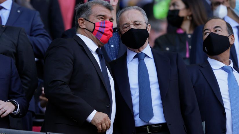 Joan Laporta and Florentino Perez (©)