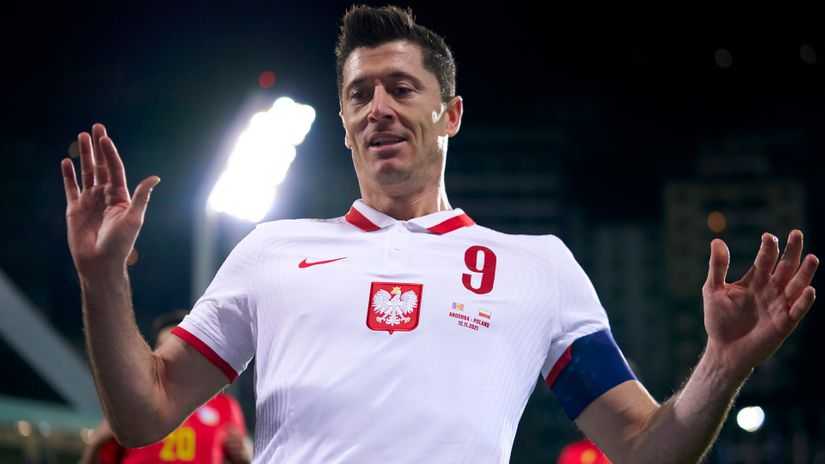 Poland captain Robert Lewandowski (©Gallo Images)