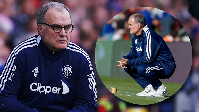 Marcelo Bielsa is almost a divinity for Leeds United fans (©AFP)