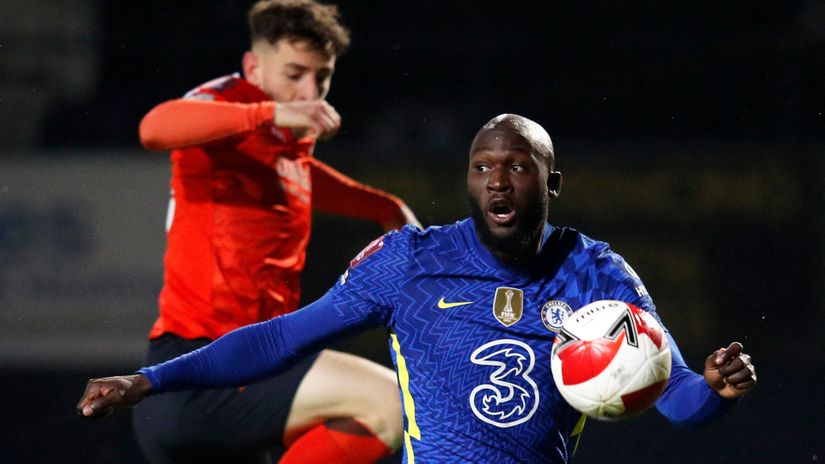 Match-winner Romelu Lukaku (©AFP)