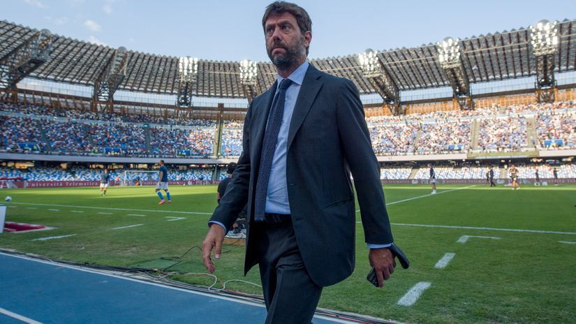 Juve's president Andrea Agnelli (©Daniele Badolato - Juventus FC/Getty Images)